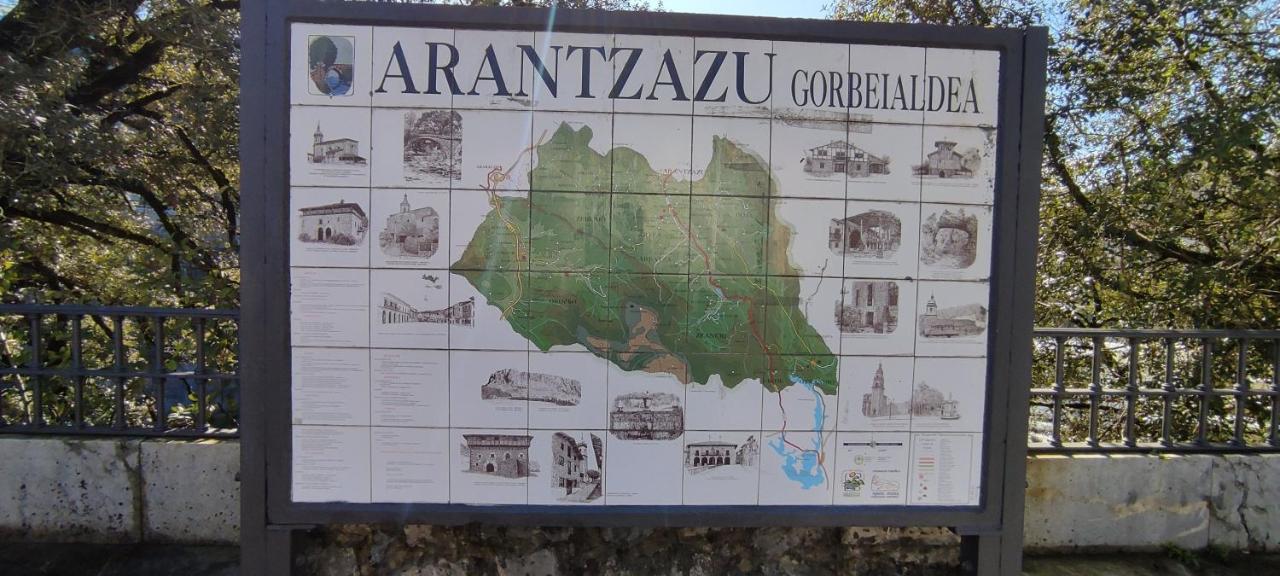 Alojamiento Rural, Jardin, A 25 Minutos De Bilbao, Parking Gratuito Arantzazu Ngoại thất bức ảnh